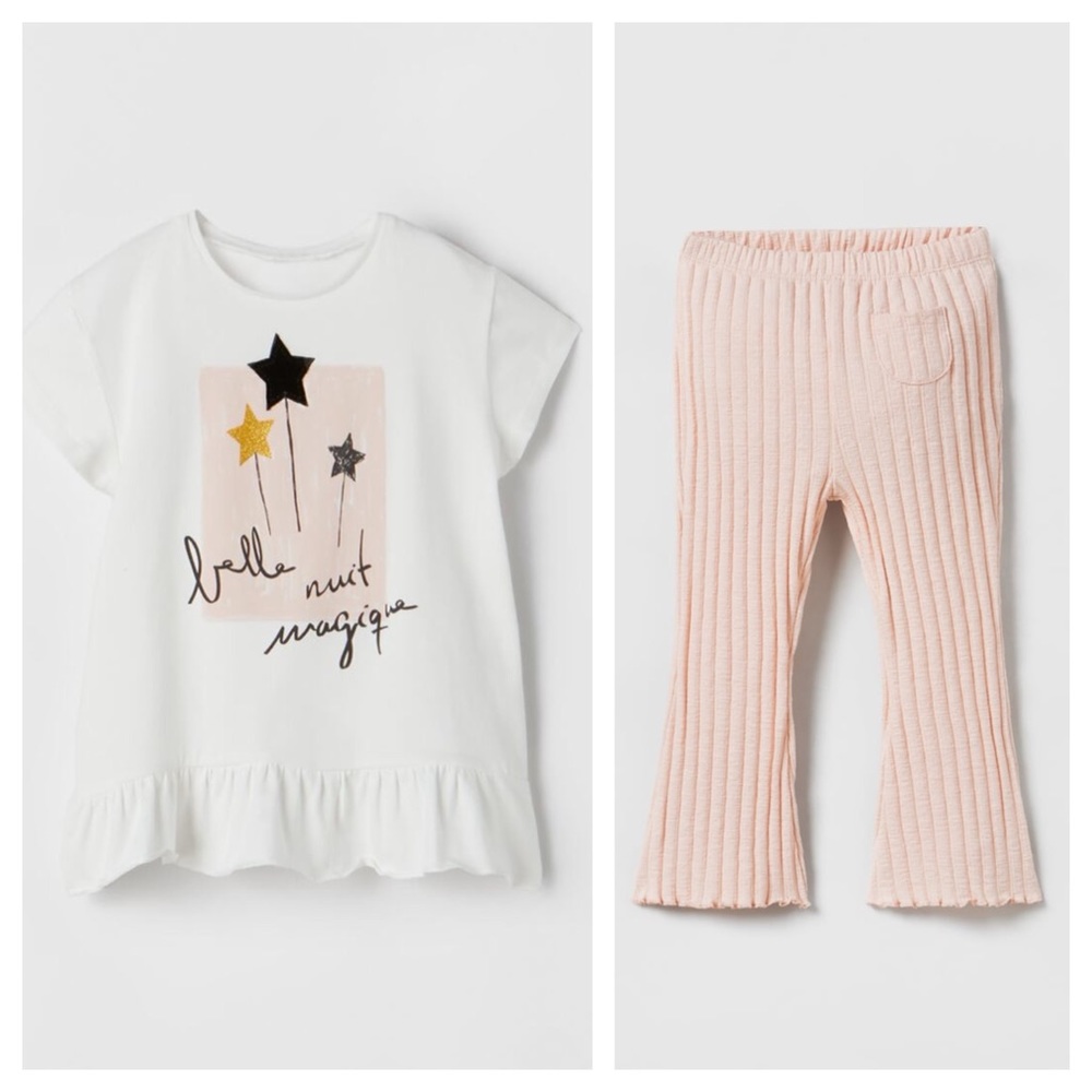 Zara Shirt & Legging Set